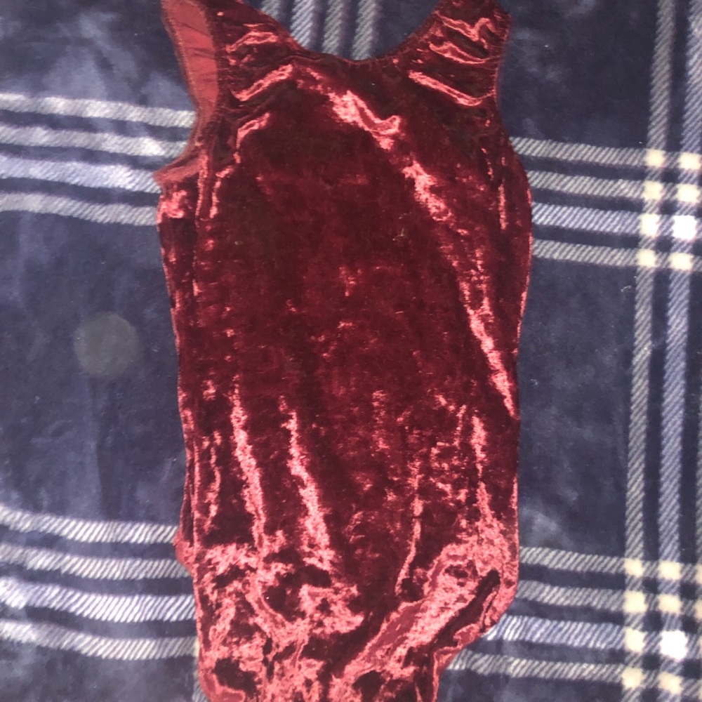 Maroon Leotard